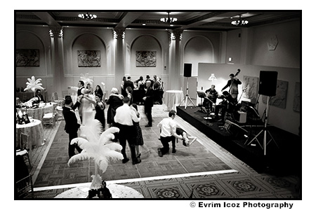 Portland Wedding with Swing Lindy Hop Theme at Art Museum