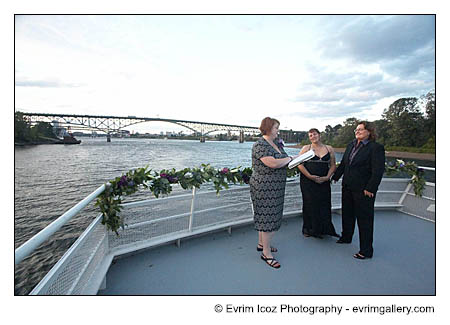 Gay wedding Commitment Ceremony Portland