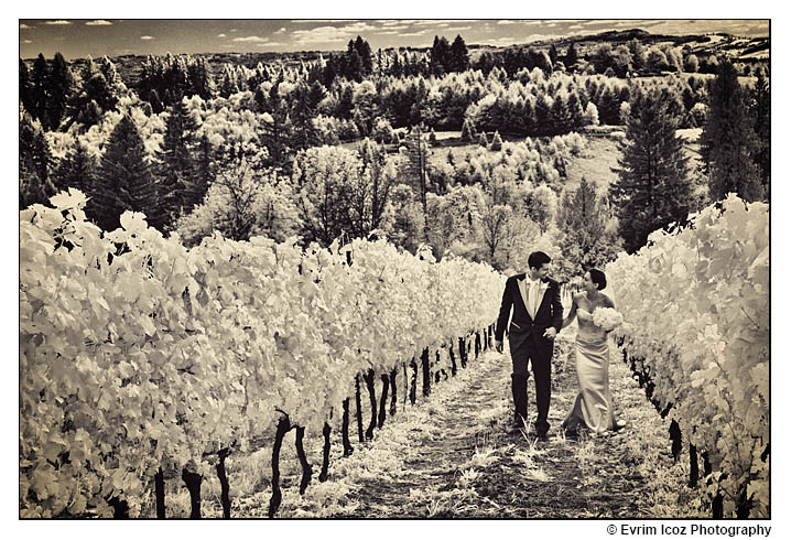 Oregon Vineyard wedding at the Garden Vineyards