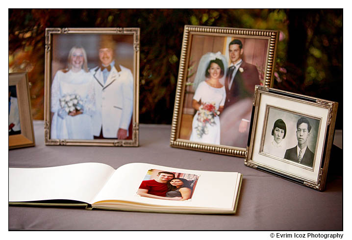 engagement picture guest book