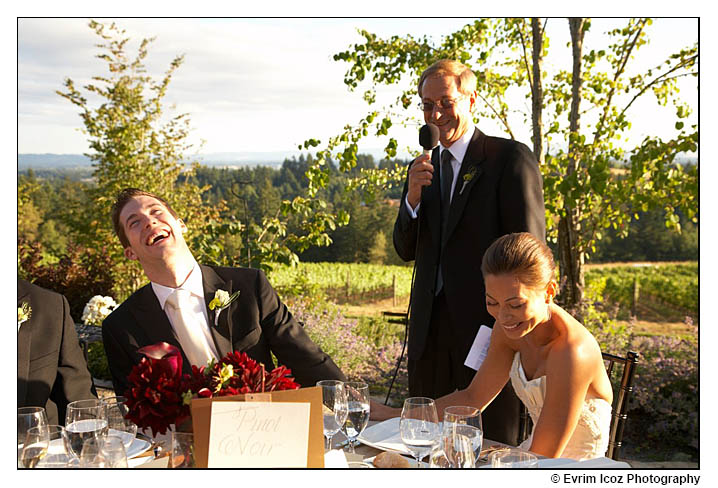Oregon Vineyard wedding at the Garden Vineyards
