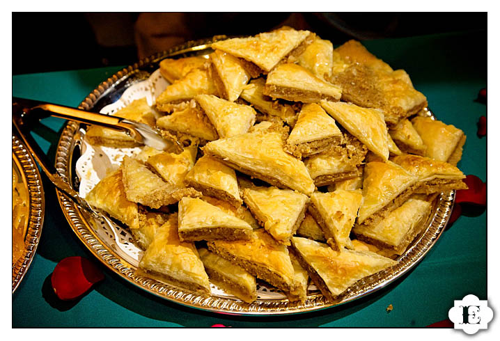 Baklava at Washington Seattle Wedding