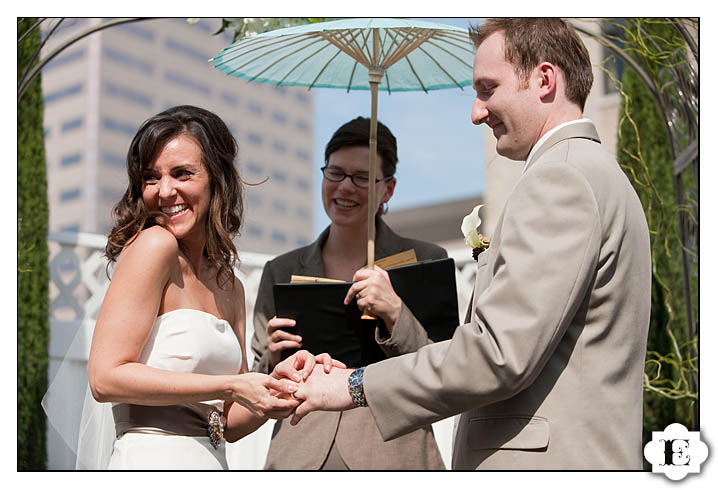 treasury ballroom rooftop wedding