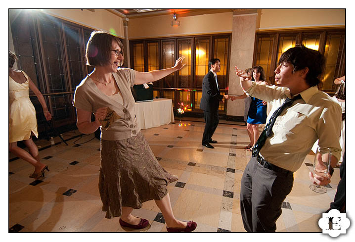 treasury ballroom rooftop wedding