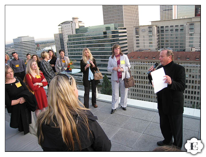 the nines hotel wedding departure rooftop