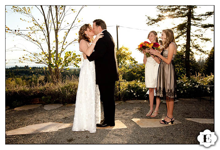 fall garden vineyards wedding