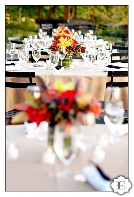 fall garden vineyards wedding