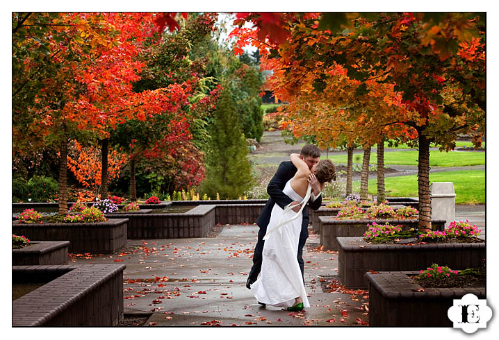 Oregon Gardens Silverton Wedding