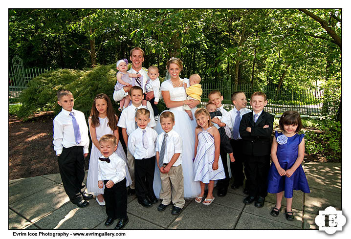 LDS Wedding Photography Portland Temple