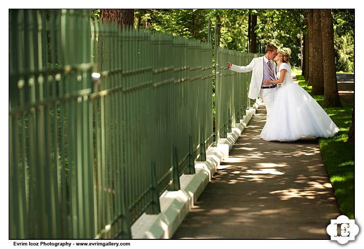 LDS Wedding Photography Portland Temple