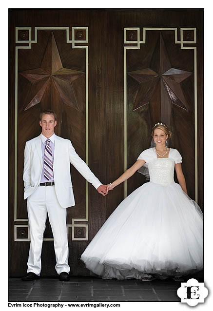 LDS Wedding Photography Portland Temple