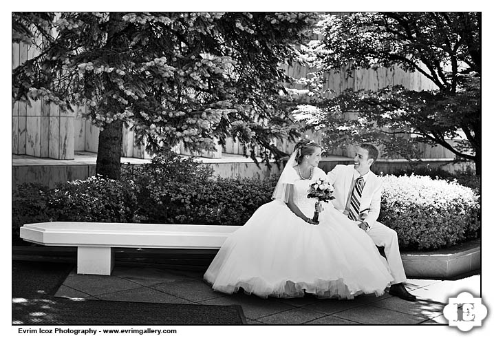 LDS Wedding Photography Portland Temple