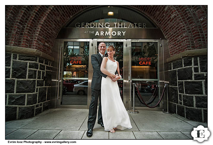 Portland Center Stage Wedding Reception