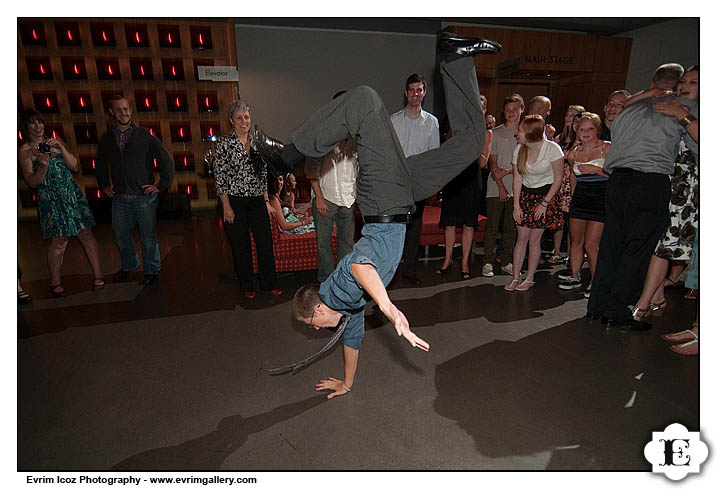 Portland Center Stage Wedding Reception