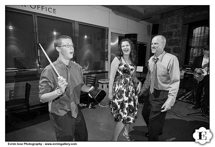 Portland Center Stage Wedding Reception