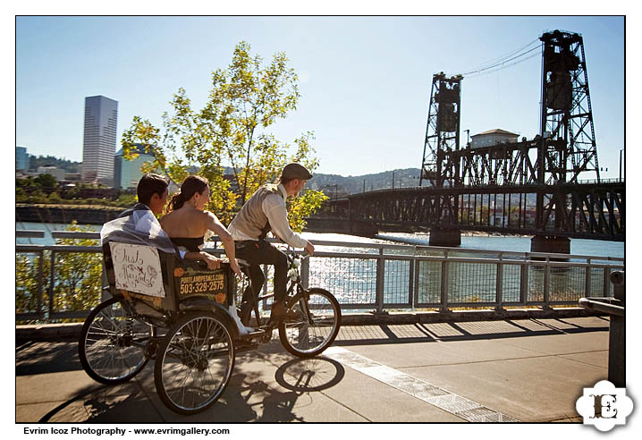 Portland Wedding Pedicabs