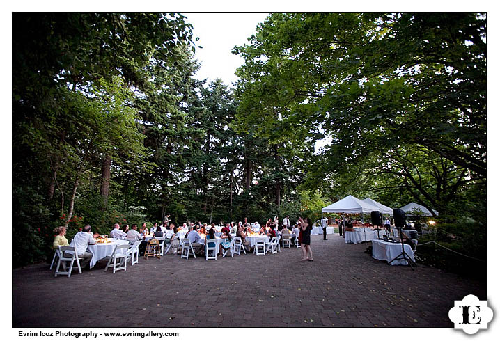 McMenamins Edgefield The Attic Little Red Shed Amphitheater Wedding Reception and Ceremony