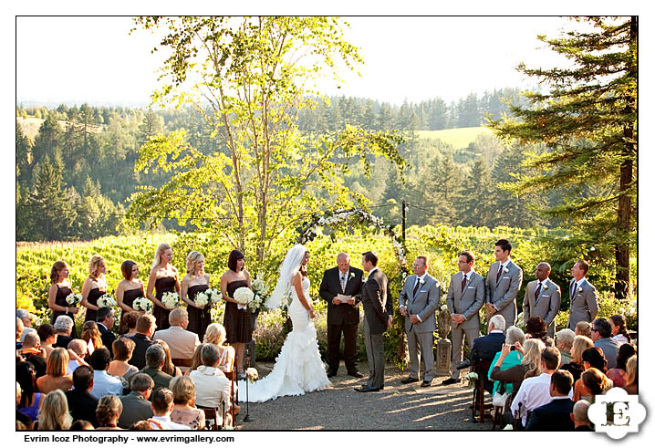 Garden Vineyards Nines Hotel Wedding Reception and Ceremony