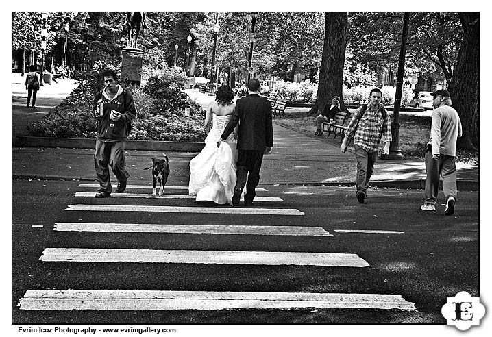 Portland Art Museum Sculputre Garden Wedding