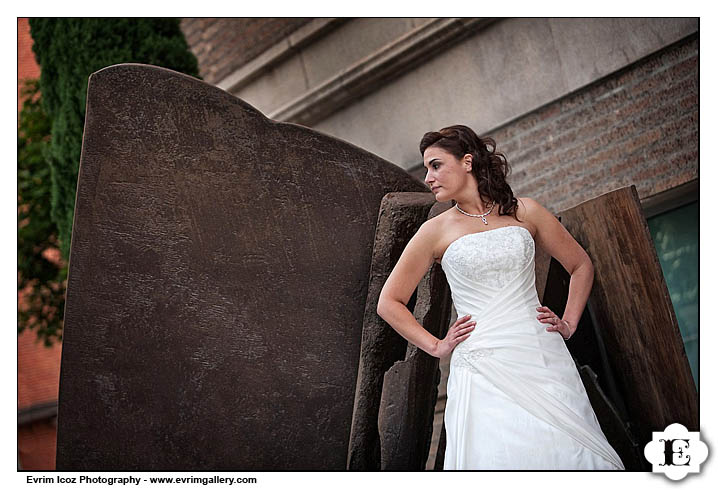 Portland Art Museum Sculputre Garden Wedding