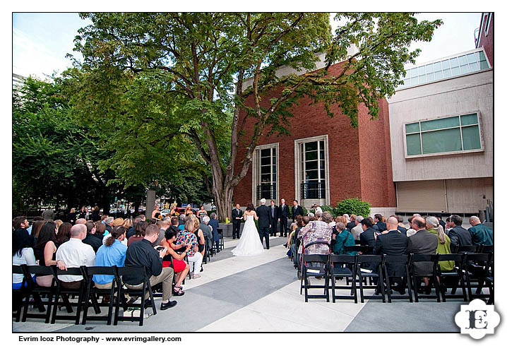 Portland Art Museum Sculputre Garden Wedding