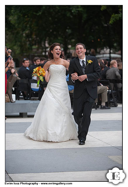 Portland Art Museum Sculputre Garden Wedding