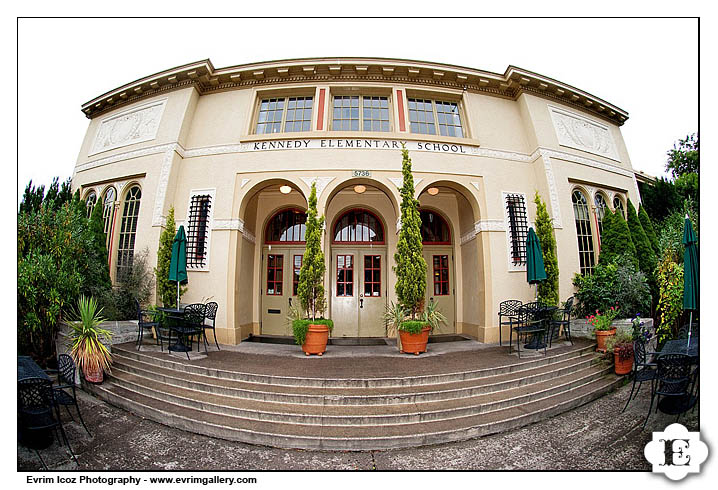 McMenamins Kennedy School Wedding Reception and Ceremony