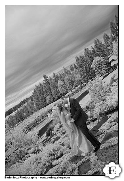 Rainy Oregon Vineyard Wedding