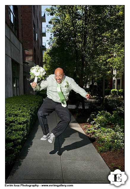 Portland Rooftop Wedding