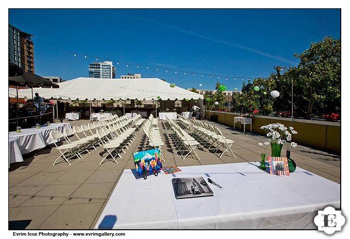 Portland Rooftop Wedding