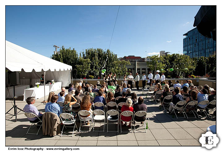 Portland Rooftop Wedding