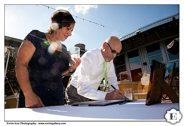 Portland Rooftop Wedding