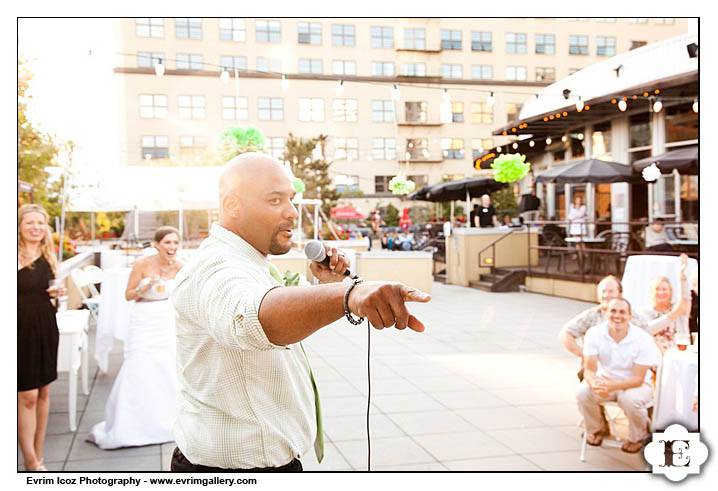 Portland Rooftop Wedding