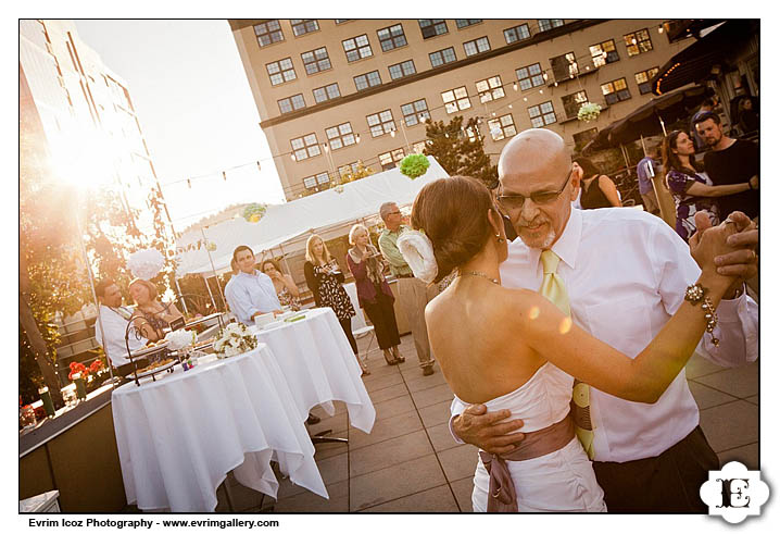 Portland Rooftop Wedding