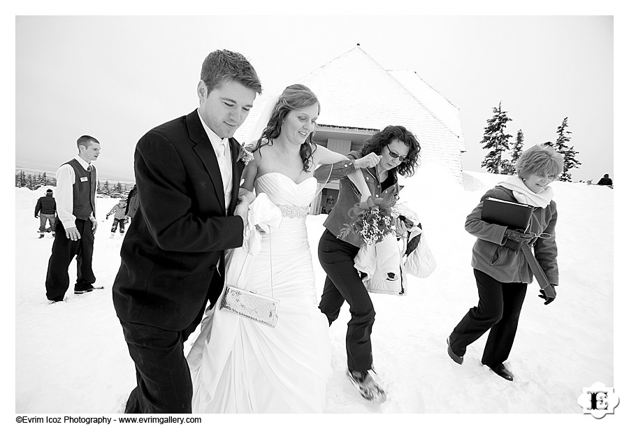 Wedding at Timberline Lodge