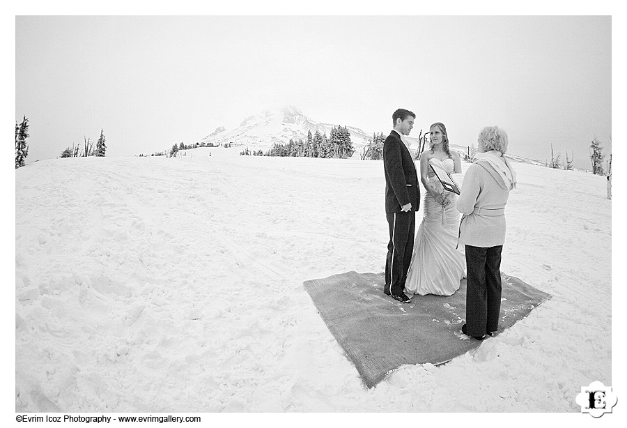 Wedding at Timberline Lodge