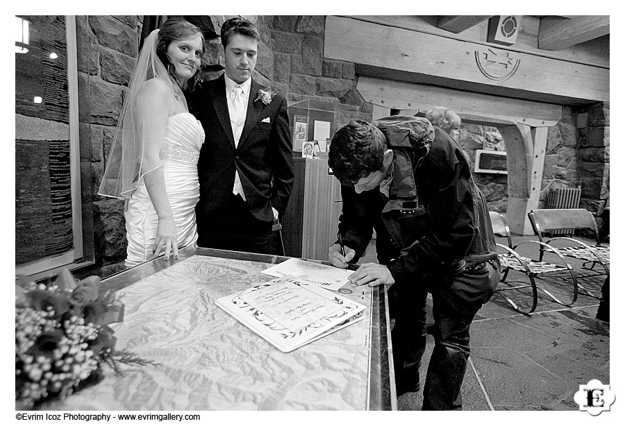 Wedding at Timberline Lodge