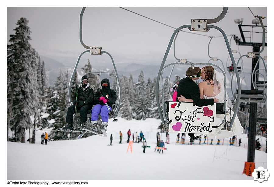 Wedding at Timberline Lodge