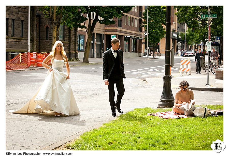 Wedding at Portland Art Museum Sunken Ballroom