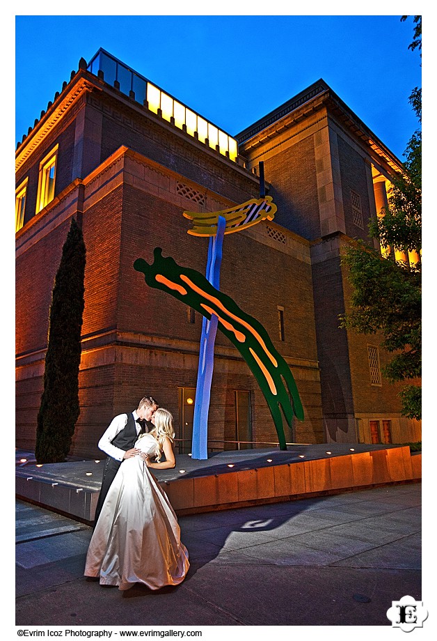 Wedding at Portland Art Museum Sunken Ballroom