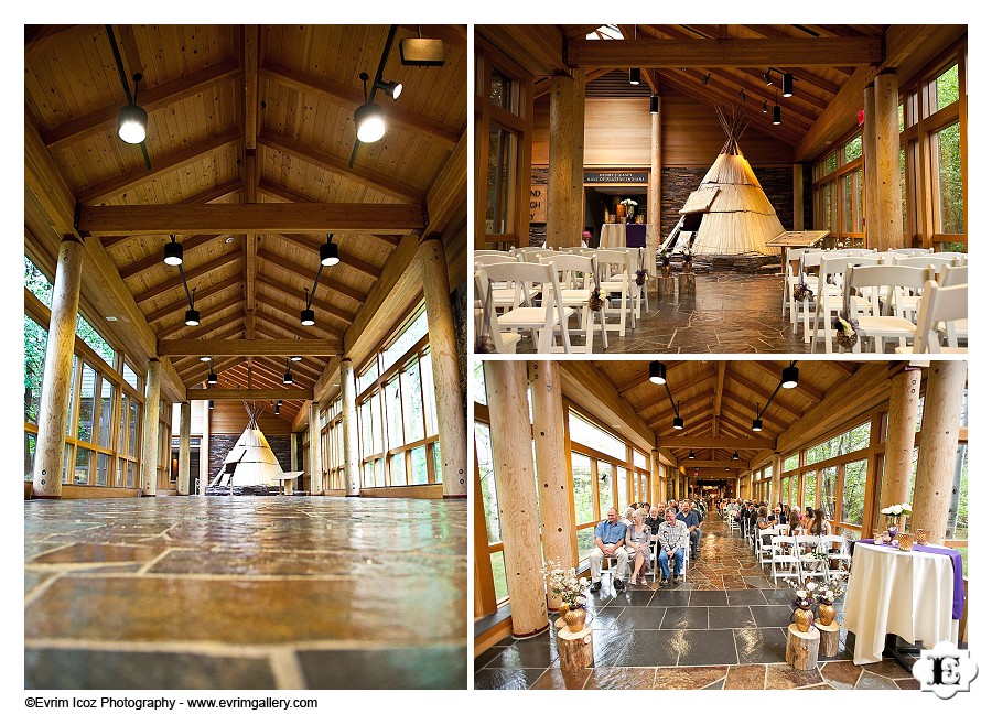 High Desert Museum indoor ceremony location