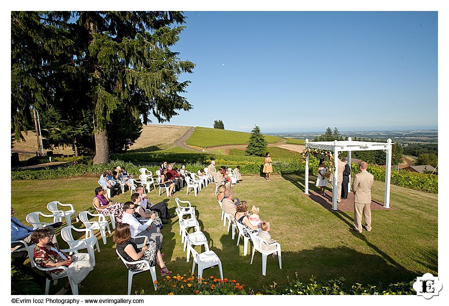 Wine Country Farm and Bed and Breakfast Wedding