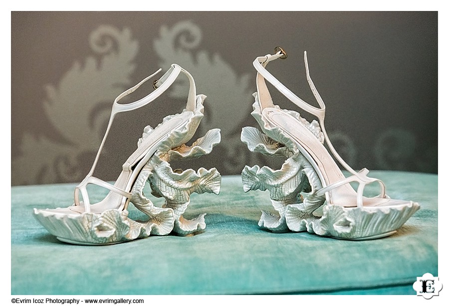 Unique Wedding Shoes Merengue Ceramic