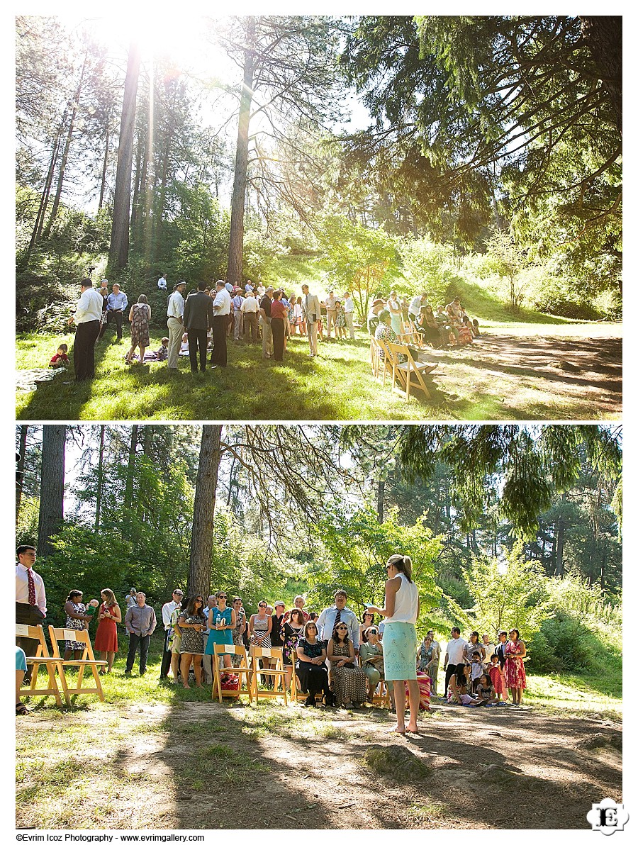 Wedding at Hoyt Arboretum Wedding Meadow