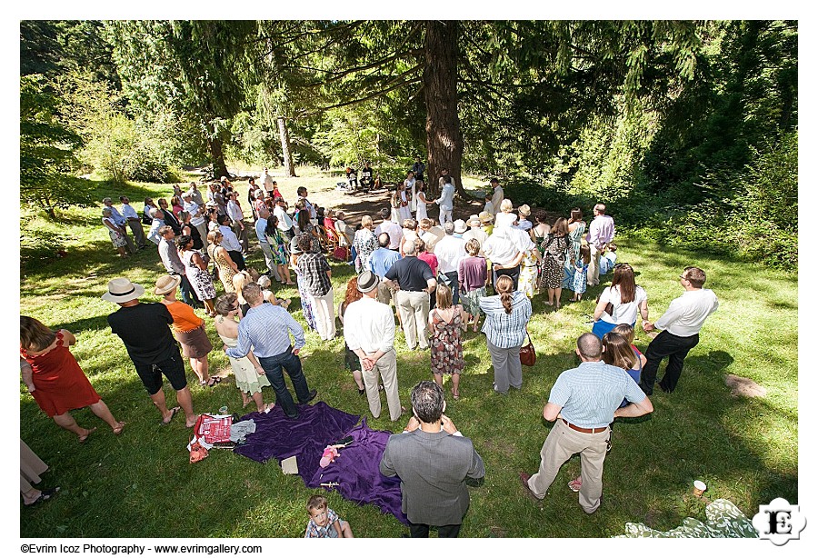 Wedding at Hoyt Arboretum Wedding Meadow