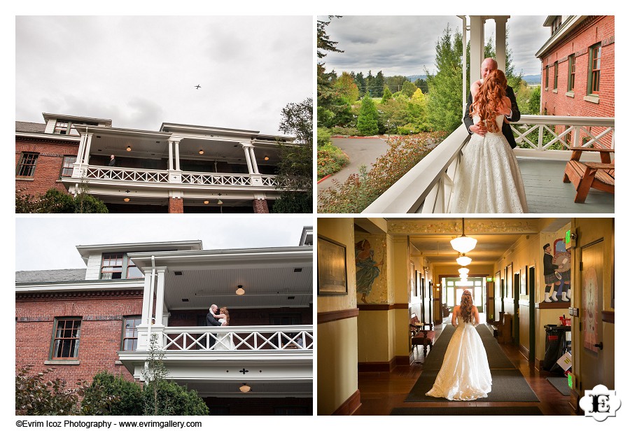 McMenamins Blackberry Hall Edgefield Lawn Wedding