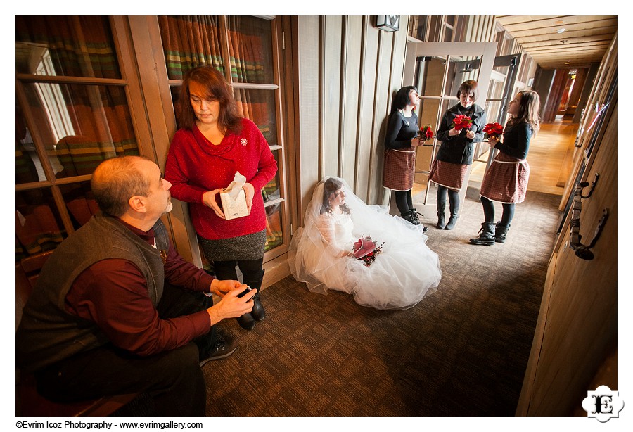 Winter Wedding at Timberline Lodge