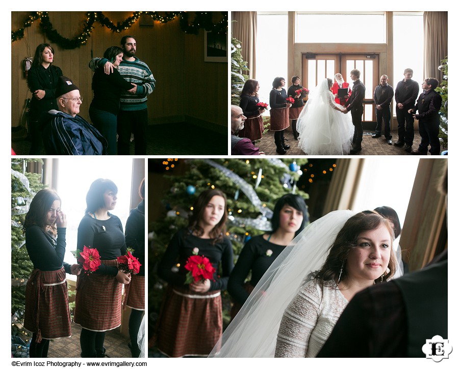 Winter Wedding at Timberline Lodge