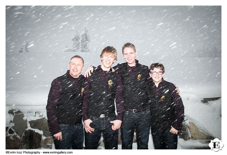 Winter Wedding at Timberline Lodge