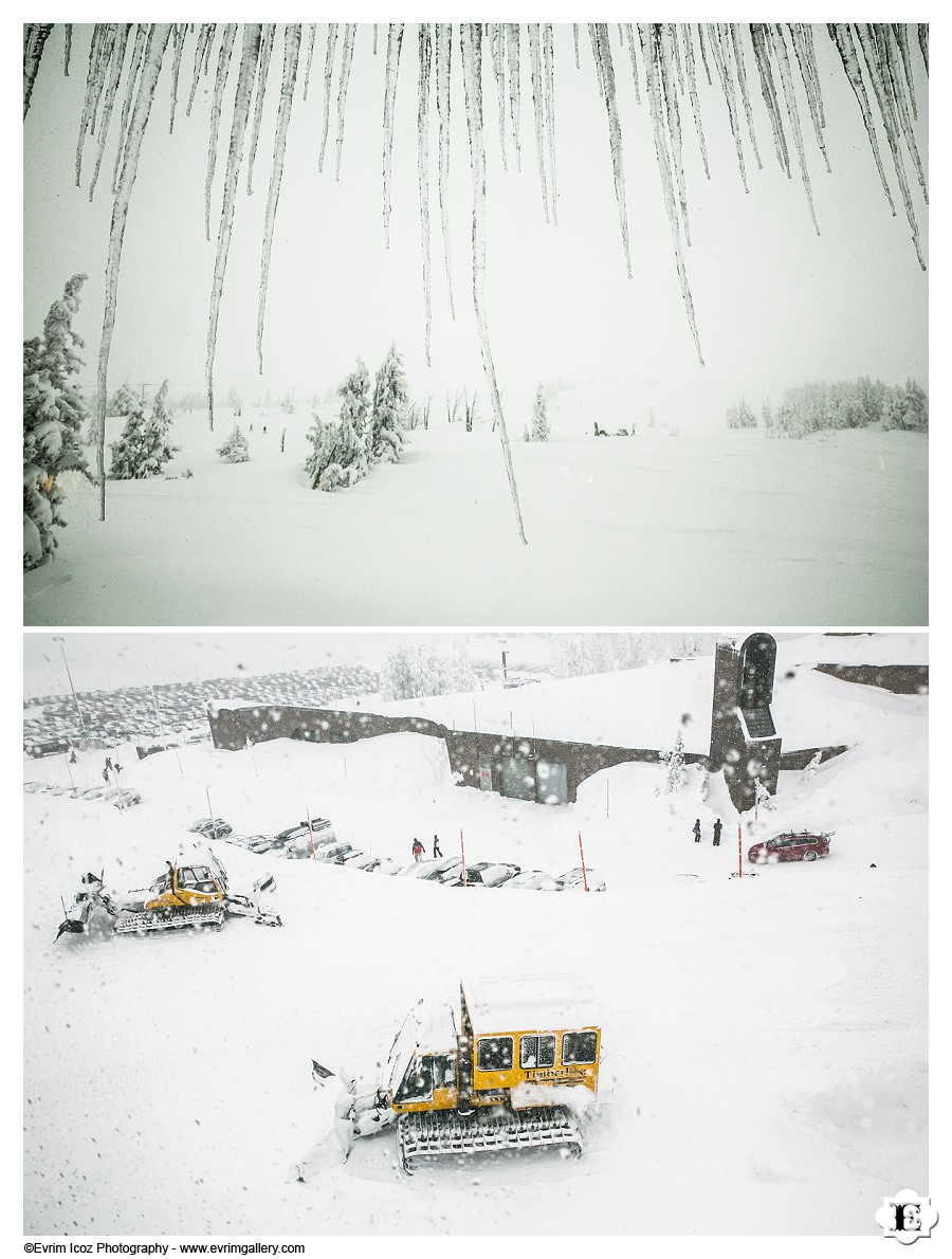 Winter Wedding at Timberline Lodge